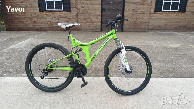 Велосипед 26" преден и заден амортисьор 