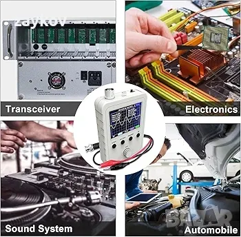 Quimat 2,4 инча DSO Shell TFT комплект цифров осцилоскоп с BNC клипс , снимка 3 - Друга електроника - 48512198