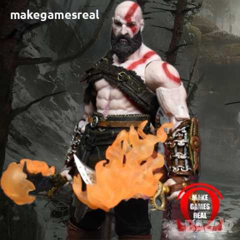 Екшън фигура God of War Kratos & Atreus, снимка 7 - Аксесоари - 52799133