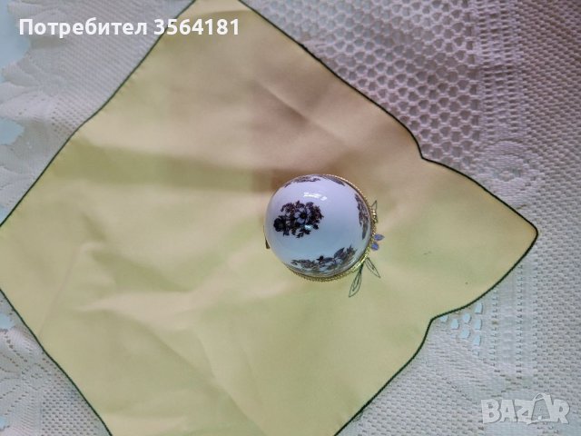 Порцеланова кутийка яйце, снимка 9 - Колекции - 40338545