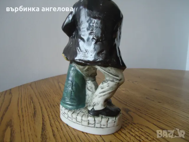 Порцелова фигура, бутилка - Италия, снимка 11 - Колекции - 48943555