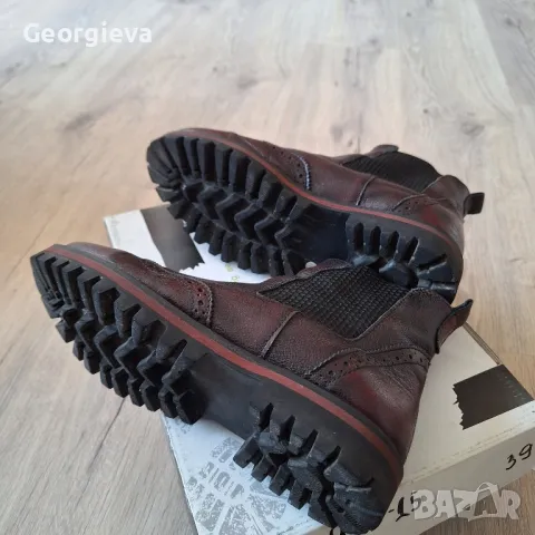 Дамски боти Gabina, естествена кожа. 39 размер, снимка 3 - Дамски боти - 49162442