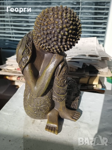 Статуетка Буда-52, снимка 3 - Статуетки - 52376311