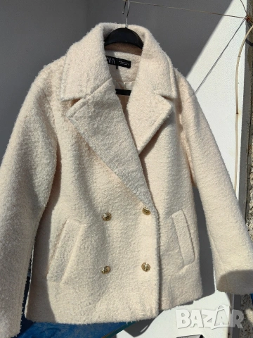 Зимно пальто Zara, снимка 2 - Палта, манта - 53016044