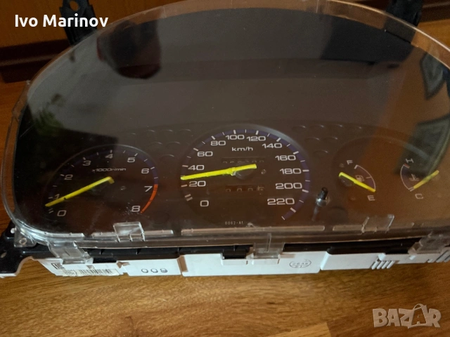 Километраж от Honda Civic6  1998 1.4