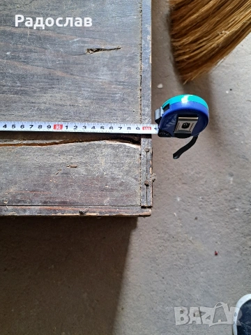 Стар дървен сандък, снимка 6 - Антикварни и старинни предмети - 53169123