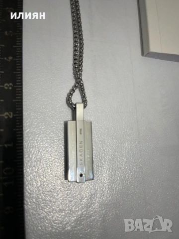 Колие .Синджир. Висулка. skagen  Denmark, снимка 4 - Колиета, медальони, синджири - 53244059