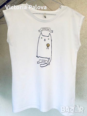 Блуза/тениска LAURA TORELLI памук, снимка 6 - Корсети, бюстиета, топове - 44336010