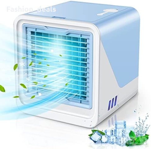 Нов Преносим вентилатор Персонален мини фен с вода Охладител Овлажнител