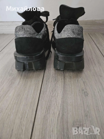 Продавам стилни черни маратонки, снимка 3 - Маратонки - 52440979