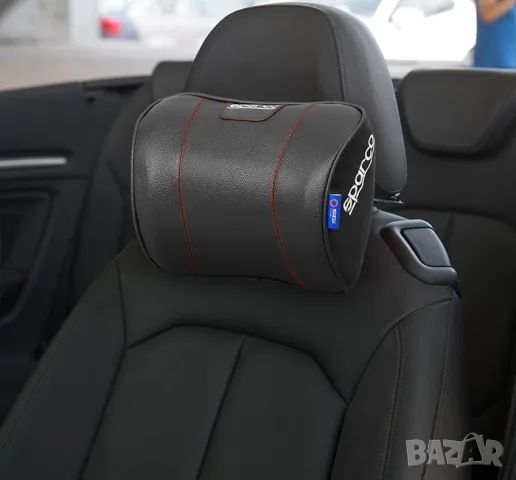 Възглавница за път Sparco - комфорт и опора за врата, снимка 2 - Аксесоари и консумативи - 55859574