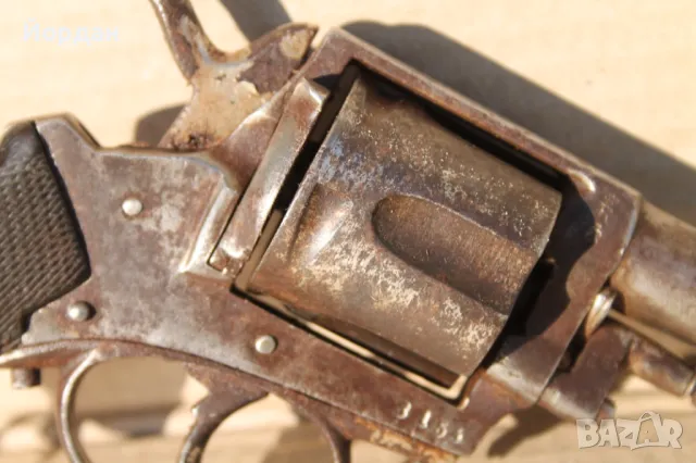 Белгийски револвер ''Булдог'', снимка 4 - Колекции - 49404919