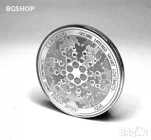 Кардано А монета / Cardano A Coin ( ADA ) - Silver, снимка 4 - Нумизматика и бонистика - 39116003