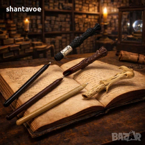 Магически пръчки химикали на Хари Потър, Дъмбълдор и Волдемор