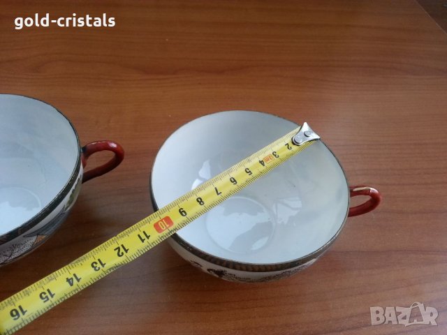 Изключително фин японски порцелан , снимка 5 - Антикварни и старинни предмети - 33824426