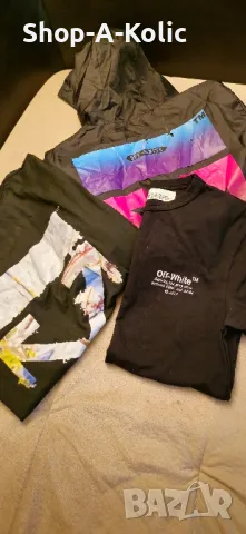 Original Grailed Rare OFF-WHITE c/o VIRGIL ABLOH "Paris, France" Fall Winter Hooded Jacket, снимка 1