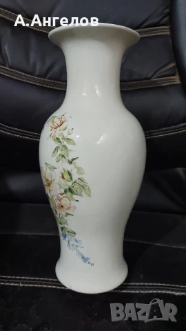 Порцеланова ваза , снимка 4 - Вази - 51320550