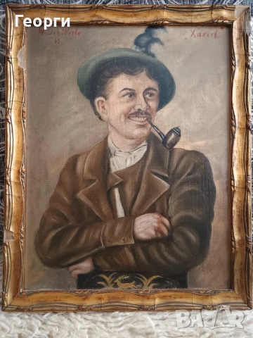 Картина масло-69, снимка 3 - Антикварни и старинни предмети - 53768596