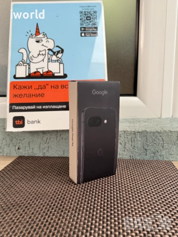 НОВ❗️ Google Pixel 9a ❗️Лизинг от 29лв/м ❗️128gb НЕразпечатан❗️obsidian черен гар.