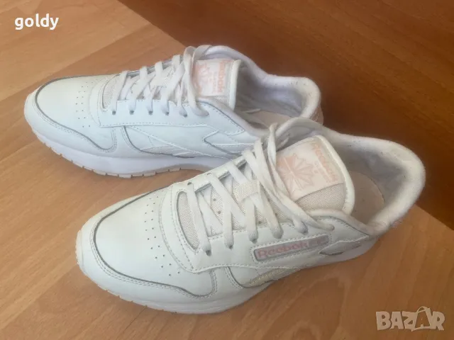 Дамски маратонки Reebok-ЕСТЕСТВЕНА КОЖА, снимка 2 - Маратонки - 48748575