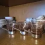 Стъклени чаши сервизи , снимка 10