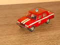 Руски модел ЛАДА 2105 Пожарна 01 1:43 Сделано в СССР USSR, снимка 1