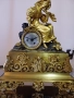 Бронзов каминен часовник, снимка 4
