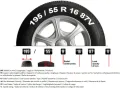 Вериги за сняг Goodyear 77908 G9 9mm 14' 15' 16' 17' 18' 19' автомобилни вериги за сняг, снимка 3