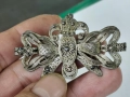 Възрожденска сребърна брошка филигран 0.800, снимка 2