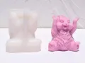 2 вида 3d Катерица Катеричка голяма силиконов молд форма свещ смола гипс шоколад декор, снимка 8
