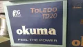 разпродава!!Маркова макара OKUMA TOLEDO 6бр.лагера метал, снимка 3