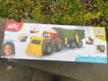 Dickey Toys ABC 65 см - фермерски багер с ремарке , снимка 5