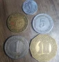 монети Алжир 5бр, снимка 1