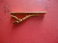 Луксозна позлатена игла щипка за вратовръзка 3, снимка 3