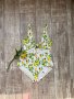 Нов цял бързосъхнещ бански костюм етикет хигиенна лепенка принт лимони лимон wow 😮 , снимка 11