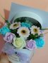 Кутия шапка със сапунени цветя за бъдещи абитуриенти или абсолвенти🎓, снимка 2