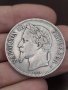 Сребърна Монета 1870 NAPOLEÓN III, снимка 1 - Нумизматика и бонистика - 44415920