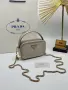 Prada Елегантна Дамска Чанта С Твърда Форма Дръжка За Ръка И Златна Верижка - 7 Цвята Код SEM-866, снимка 2