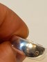 Сребърен пръстен с камък, снимка 3