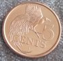 5 цента Тринидад и Тобаго 2012