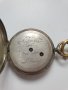 Стар сребърен джобен часовник с ключ, снимка 4