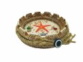 Пепелник Ahelos, Морско дъно, Кръгъл, Епоксидна смола,, снимка 1 - Български сувенири - 40937593