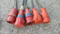 Кабел, удължител, преход, редукция, евро букса 5 PIN, 32A, 380V, снимка 16