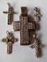 Лот от сребърни кръстове., снимка 1 - Колиета, медальони, синджири - 44496381