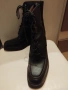 Боти тип кубинки естествена кожа 35 номер , снимка 3