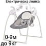 Електрическа люлка 0-9м , снимка 1