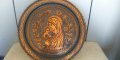 Медна чиния за стена#1, снимка 2