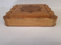 Стара дървена интересна кутия за бижута, снимка 5