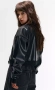 Дамско кожено яке от изкуствена кожа, снимка 3