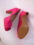 Дамски ярко розови обувки, № 38, естествен велур, неразличими от нови, снимка 5